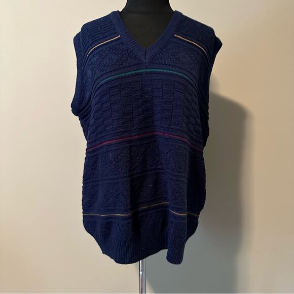 Grandpacore vintage sweater vest - Picture 1 of 8